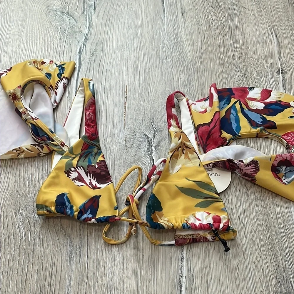 Tularosa Floral Bikini Top